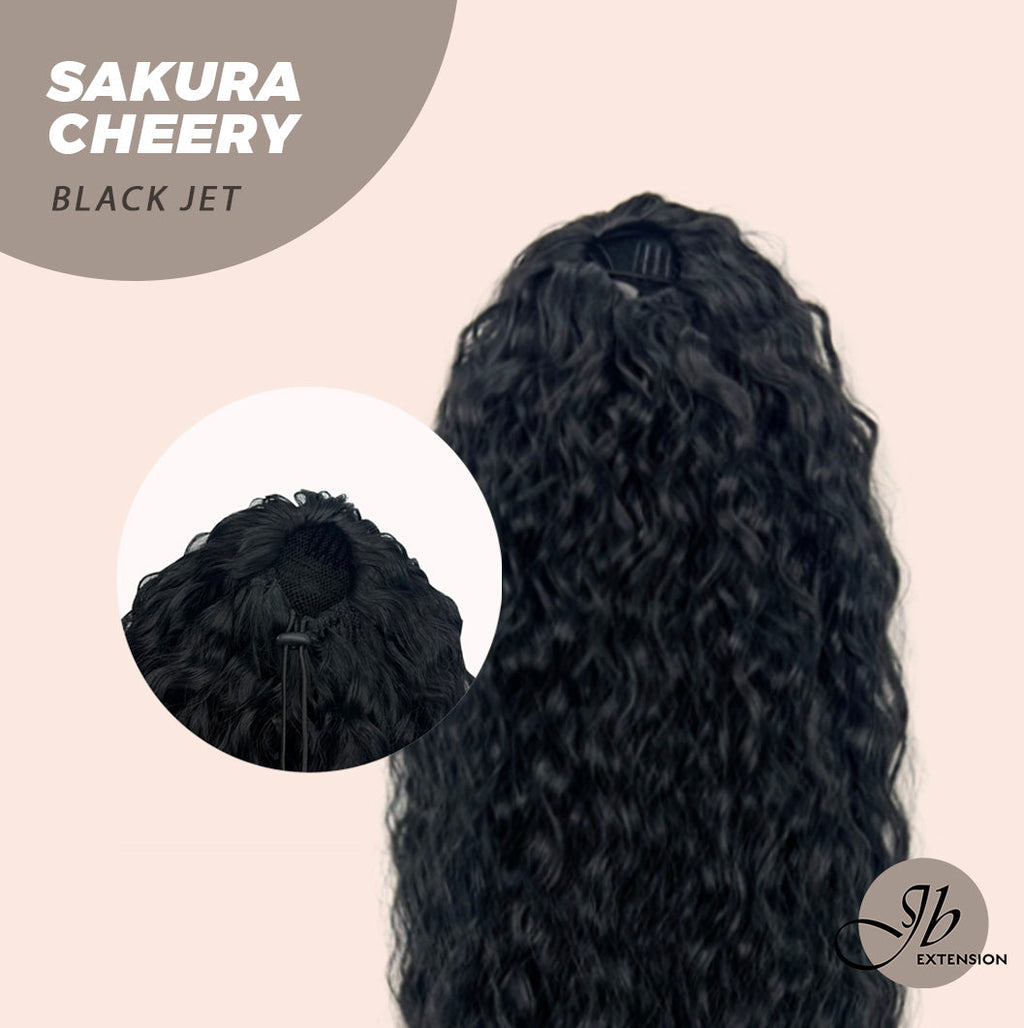 JBEXTENSION 22 Inches Ponytail Coulisse Wave SAKURA CHERRY