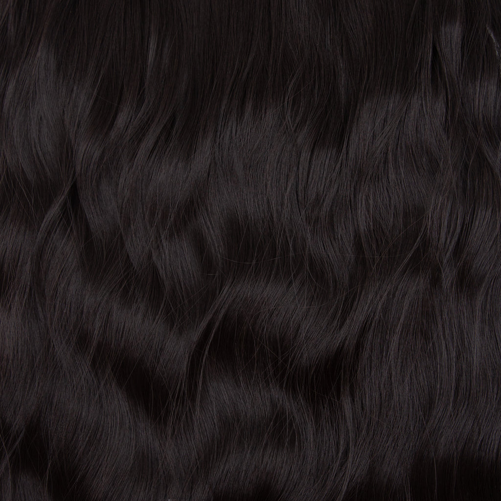20" Hair Extensions Clip-in Body Wave 160g PURE COLOUR