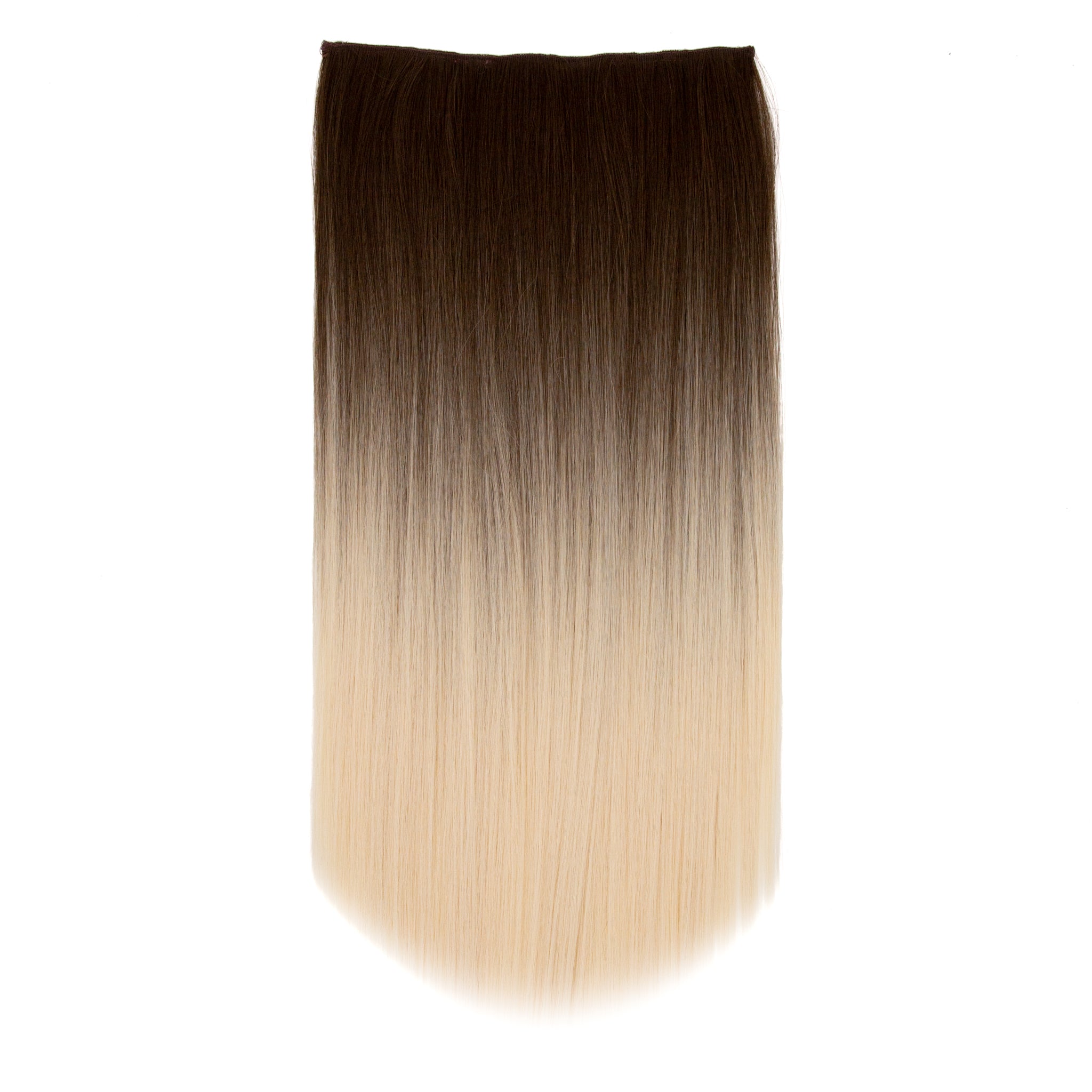 27" Hair Extensions Clip-in Straight 160g BLONDE BALAYAGE